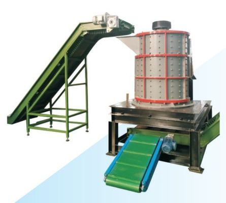 Separador de reciclaje de aluminio y cobre de desechos de radiadores para el procesamiento de metales