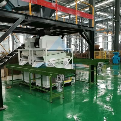 Función de procesamiento de metales Recolector de residuos para sistema automatizado de reciclaje de radiadores