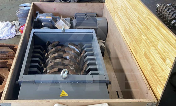 Partes de repuesto Tipo de trituradora de cuchillos Caja para trituradora de chatarra industrial de cuchillas de doble hoja