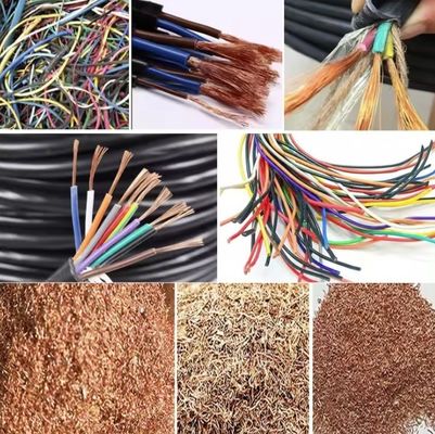 Planta de reciclaje de desperdicios de cables y alambres de acero inoxidable con una tasa de reciclaje del 99%
