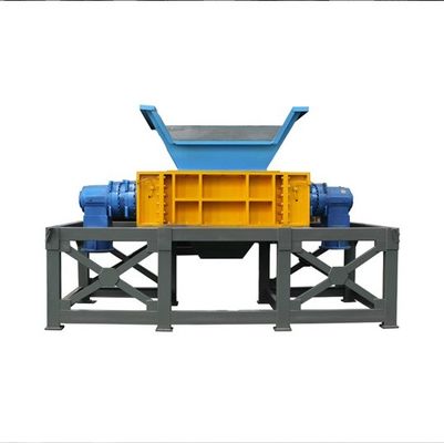 Máquina de trituración de desechos metálicos industriales de doble eje para trituradora de plástico de dos ejes