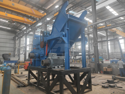 Máquina de trituración de chatarra de metal para materiales metálicos generales