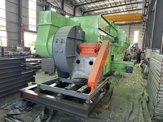 Máquina de clasificación de residuos de reciclaje con recolector de residuos y separador de aire horizontal
