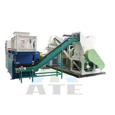 Función de trituración de chatarra de metal Máquina eléctrica de pelado de cobre para sistema de control PLC