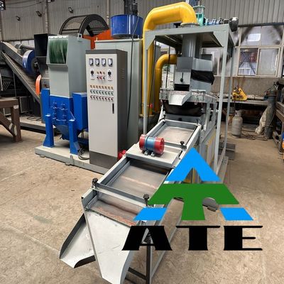 Después de servicio mantenimiento en el campo máquina de reciclaje de alambre de cobre seco para industria