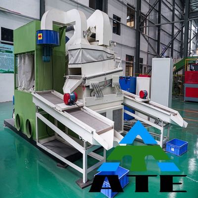 Después de servicio mantenimiento en el campo máquina de reciclaje de alambre de cobre seco para industria