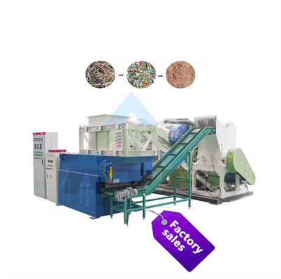 Trituradora de alambre de desmontaje con motor eléctrico estator de 300-1000 t/h para el reciclaje de alambre de cobre