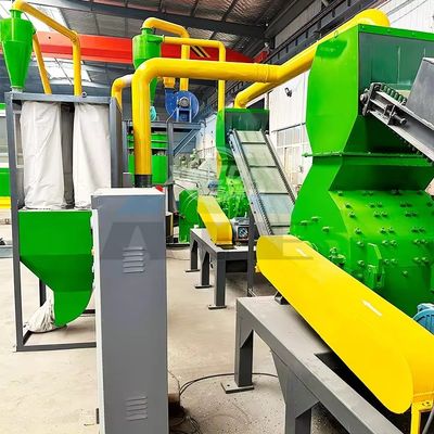 Máquina de recuperación de desechos de metales preciosos E Reciclar placas de circuitos PCB de desechos Separación