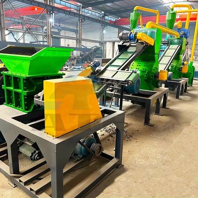 Máquina de recuperación de desechos de metales preciosos E Reciclar placas de circuitos PCB de desechos Separación