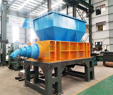 Máquina separadora de recuperación de desechos de radiador de diseño de eje único para hierro de cobre y aluminio