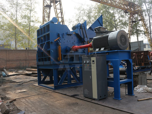 Reciclar chatarra de estaño de aluminio marco con y fácil de operar máquina trituradora trituradora de metal