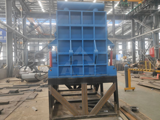 Reciclar chatarra de estaño de aluminio marco con y fácil de operar máquina trituradora trituradora de metal