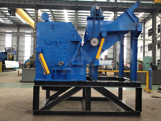 Reciclar chatarra de estaño de aluminio marco con y fácil de operar máquina trituradora trituradora de metal