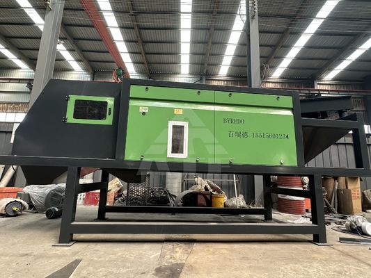 Separador magnético para la separación de latas de cobre y aluminio de metales no ferrosos