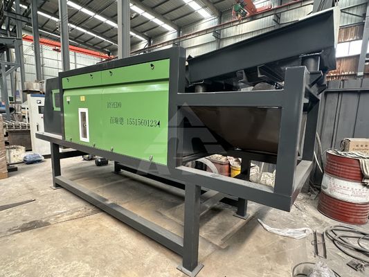 Máquina de clasificación de residuos de metales no ferrosos de 380 V con separadores de corrientes magnéticas y de redondo