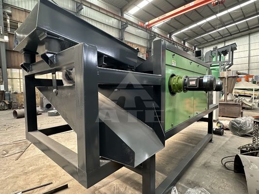 Máquina de clasificación de residuos de metales no ferrosos de 380 V con separadores de corrientes magnéticas y de redondo