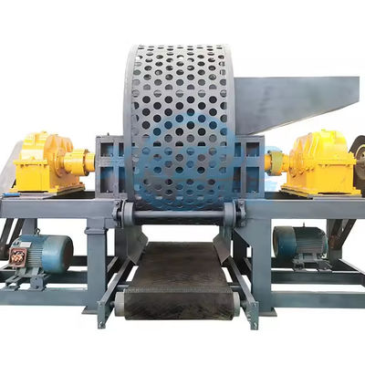 Industria de reciclaje máquina de trituración de neumáticos para neumáticos de alambre 2200 kg peso diseño duradero