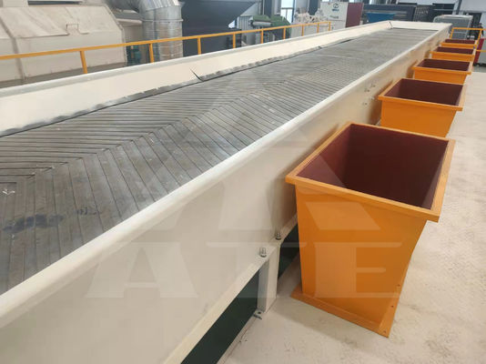Sortado de basura urbana con capacidad de peso de 2000 kg Línea municipal de clasificación de residuos sólidos