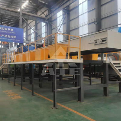 Plataforma de clasificación de venta Máquina de clasificación de residuos sólidos con peso y rendimiento de 2000 kg
