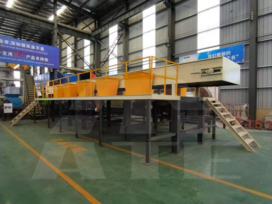 Plataforma de clasificación de venta Máquina de clasificación de residuos sólidos con peso y rendimiento de 2000 kg