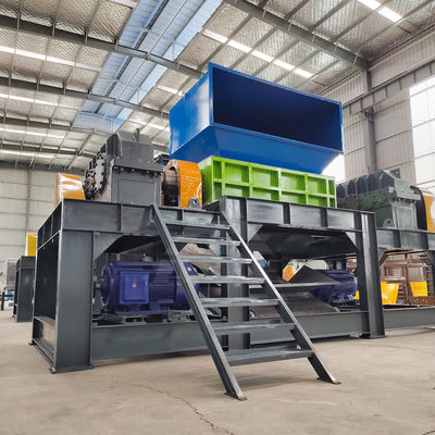 30kW de potencia de trabajo pesado de plástico de desecho de cubo para el automóvil de metal y espesor de pared