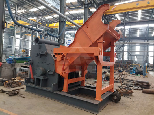Máquina de reciclaje de acero y aluminio multifuncional con trituradoras de desechos de metal de 30 kW