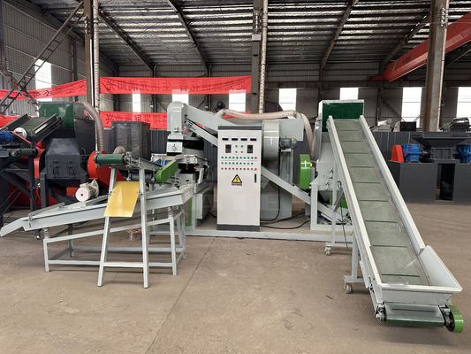 Máquina de reciclaje de alambre de cobre de capacidad de 300-500 kg/h para granulador automático de cables