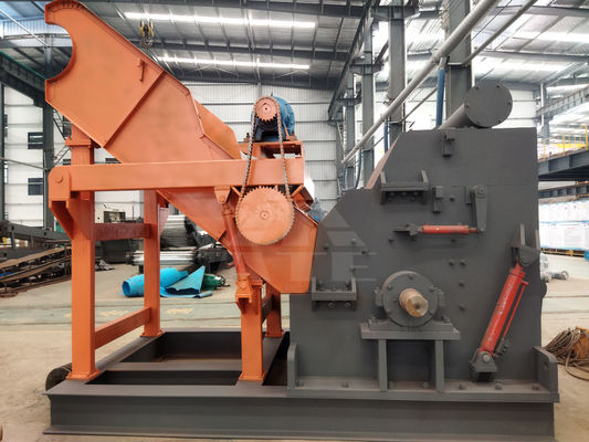 Máquina de reciclaje de acero y aluminio multifuncional con trituradoras de desechos de metal de 30 kW