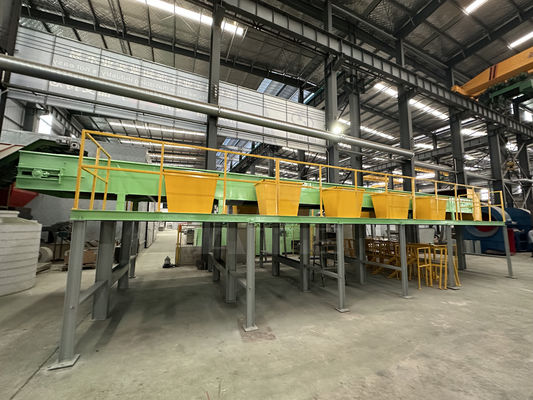 Máquina de clasificación de residuos plásticos de capacidad de 4 a 5,5 toneladas para la línea de clasificación municipal