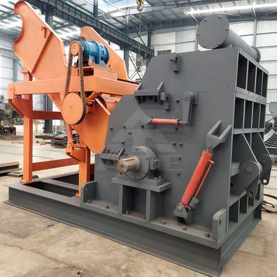 Máquina de trituración de acero, hierro, aluminio y desperdicios de metales para reciclaje de residuos