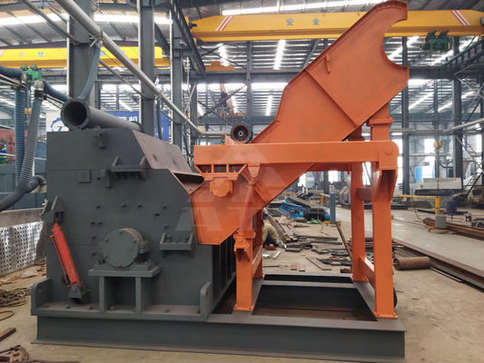 Máquina de trituración de acero, hierro, aluminio y desperdicios de metales para reciclaje de residuos