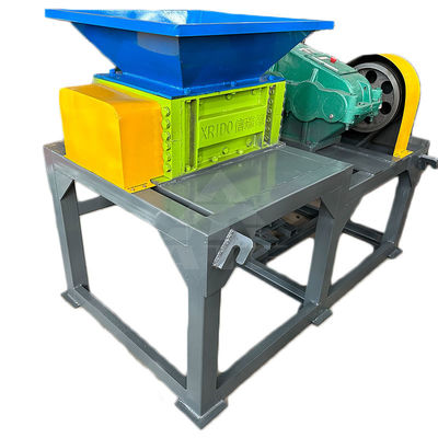 Máquina de trituración de plástico de doble eje para el producto final de 1 a 10 cm y peso de 5000 kg