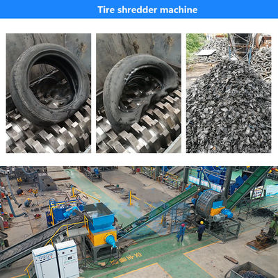 Industria de reciclaje de caucho Máquina automática de reciclaje de neumáticos de alta producción para polvo de caucho