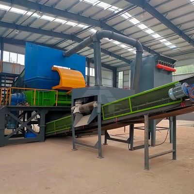Trituradora de doble eje recicla eficientemente la chatarra de metal y plástico con una operación fácil