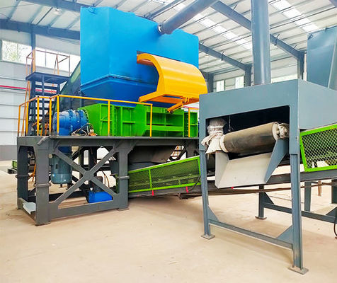 Máquina de trituración de metales para triturar hojas de chatarra