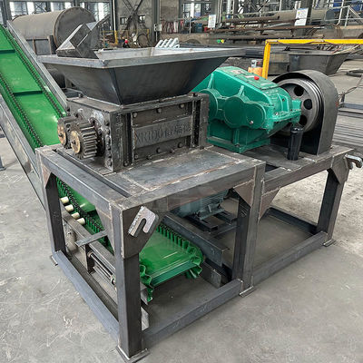 50kW de potencia de una sola potencia de película de plástico triturador para alambre de acero en 200-2200mm tamaño de entrada