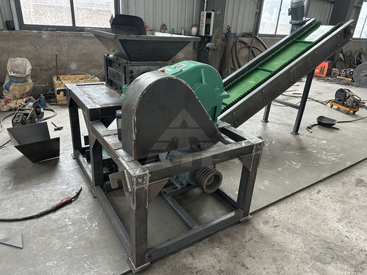50kW de potencia de una sola potencia de película de plástico triturador para alambre de acero en 200-2200mm tamaño de entrada