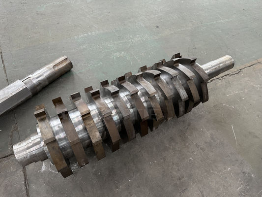 Máquina de trituración de doble eje de potencia única para el reciclaje doméstico de plástico y metales pequeños