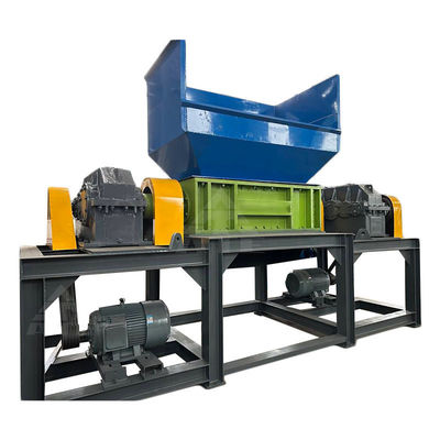 Cobre metal doble eje triturador de tuberías de plástico material adecuado metal y plástico