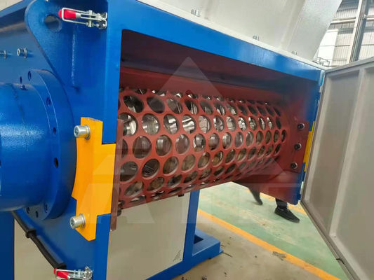 300-500 kg/h Capacidad de producción Mini trituradora de cartón plástico de caucho de eje único