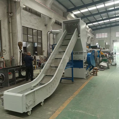 Trituradora de plástico de diseño de eje único para reciclar materiales de madera y cartón