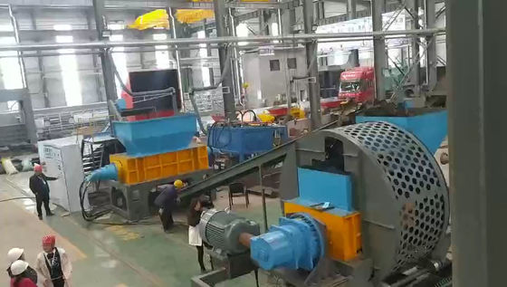Reciclaje de residuos de neumáticos de alto nivel con máquinas y transportadores para triturar neumáticos de caucho