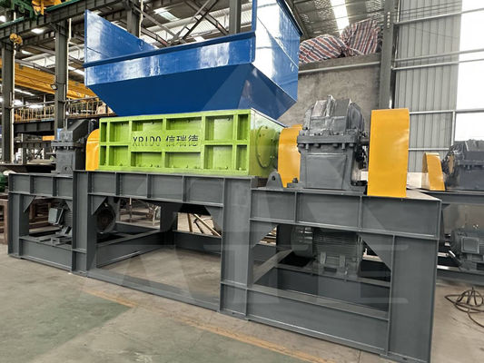 Máquina de reciclaje de plástico de trituradora de metal de caucho con y pequeños restos de peso T de 2.5