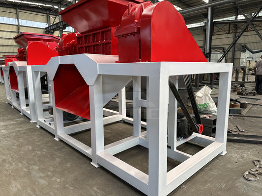 Máquina de trituración de tejidos metálicos para botellas de PET