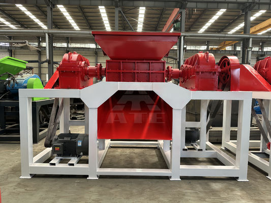 Máquina de trituración de tejidos metálicos para botellas de PET