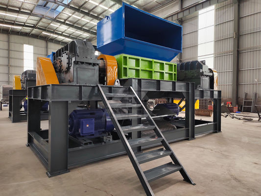 Máquina de trituración de metales de plástico Producto final 1-10 Cm Fácil operación para desechos domésticos