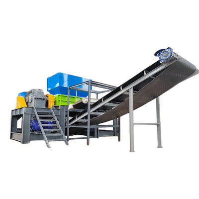 Trituradora de metales de gran capacidad para reciclar trozos de plástico en plantas de fabricación