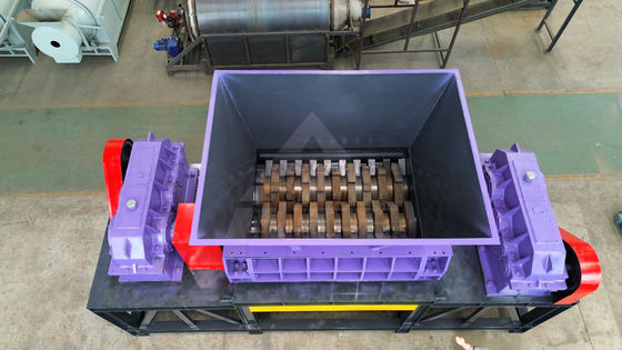 17000 kg/h Capacidad 2000 latas de aluminio caucho acero trituradora de plástico para reciclar metal