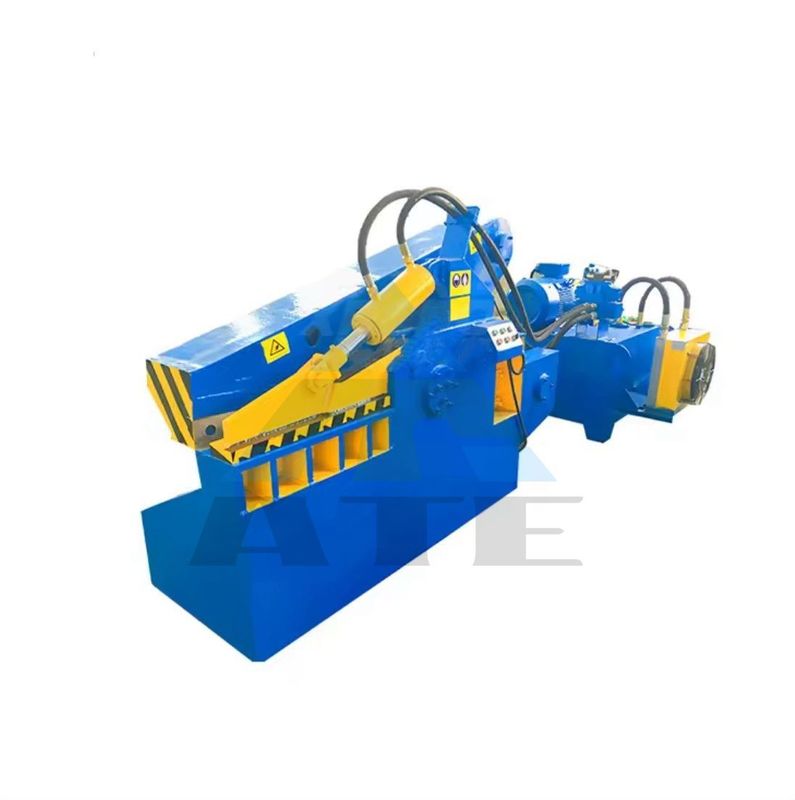 22kw/44-300KW Motor Power Alligator máquina de corte de chatarra de metal para la hoja de chatarra de desechos
