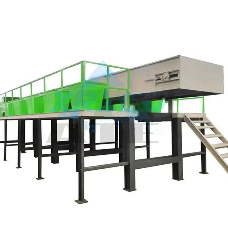 2000 kg Tabla de clasificación del colector de residuos para máquinas de tratamiento de residuos de basura de 100 T/día